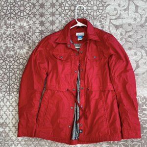 XS Omni-heat Thermal Comfort Columbia Jacket with Cinch Waist